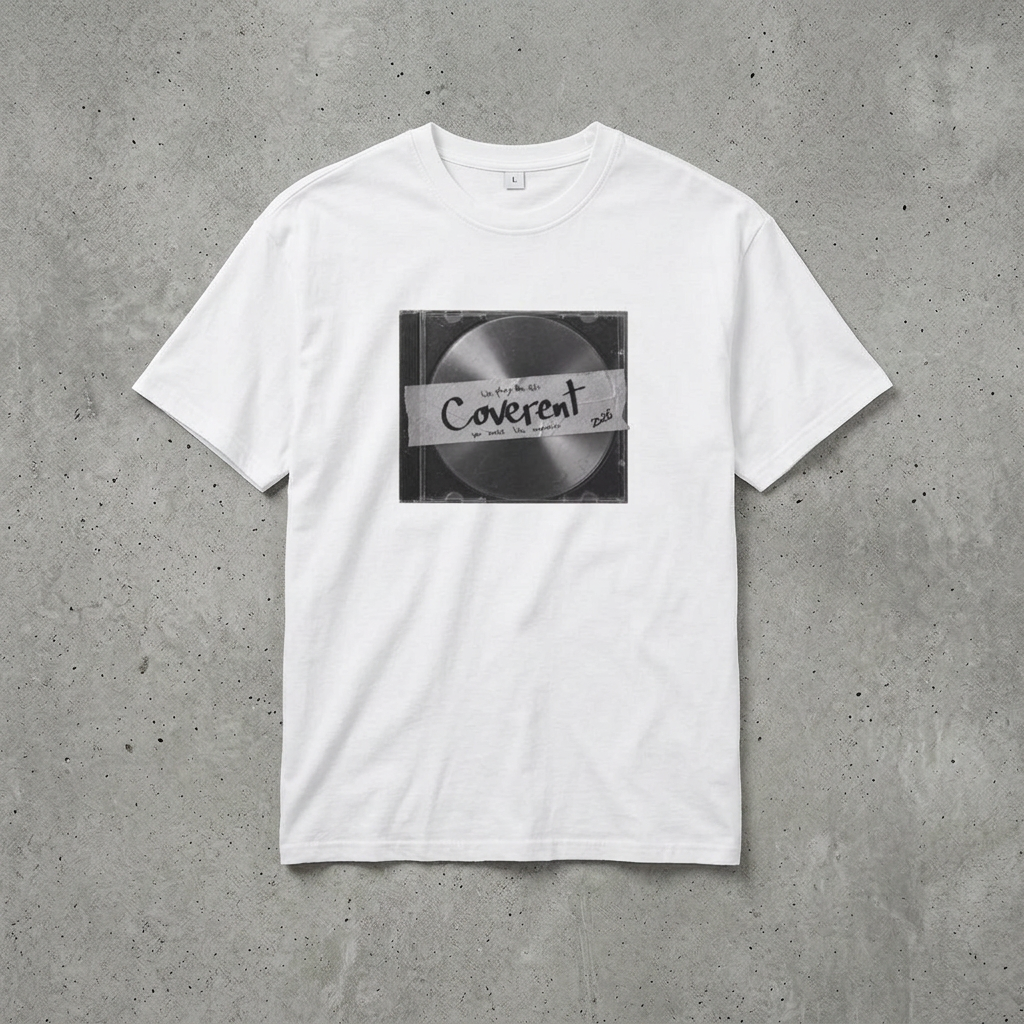 Coverent CD Cover - Oversized T‑Shirt